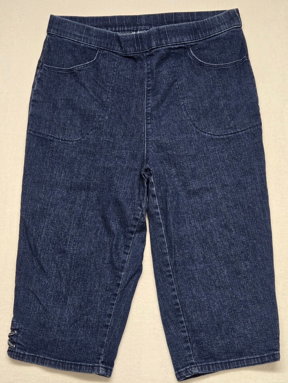 Croft & Barrow Stretch Medium Denim Capris